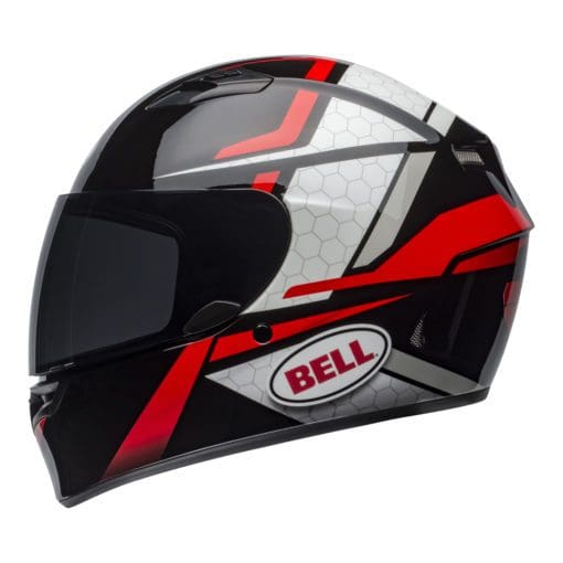 Bell Street 2021 Qualifier STD Adult Helmet Helmet (Flare Gloss Black/Red) - Image 2