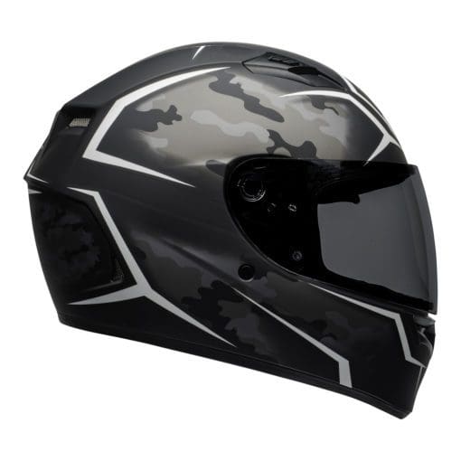 Bell Street 2021 Qualifier STD Adult Helmet Helmet (Stealth Camo Matte Black/White)