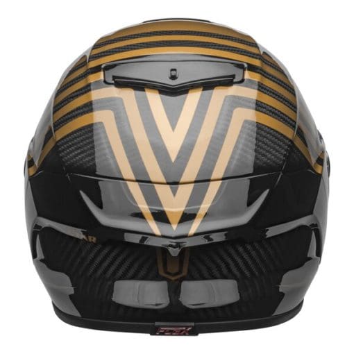 Bell Street 2021 Race Star Flex DLX Adult Helmet (Black/Gold) - Image 8