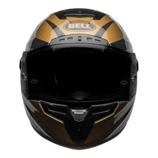 Bell Street 2021 Race Star Flex DLX Adult Helmet (Black/Gold) - Image 4