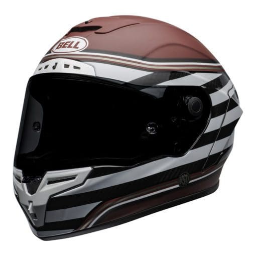 Bell Street 2021 Race Star DLX Adult Helmet (RSD The Zone M/G White/Candy Red) - Image 5