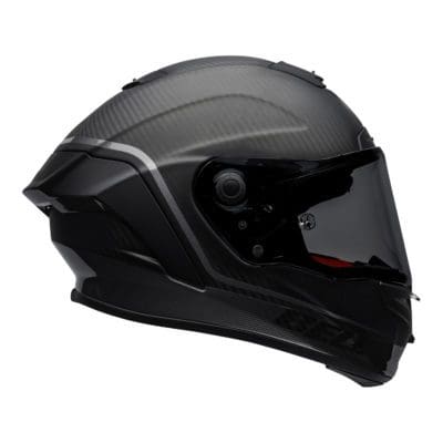Bell Street 2021 Race Star DLX Adult Helmet (Velocity M/G Black)
