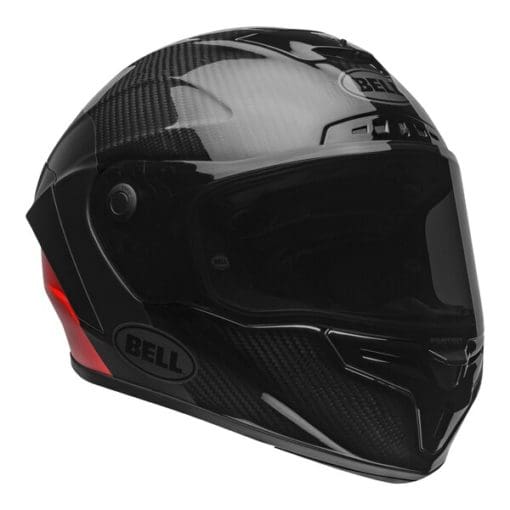 Bell Street 2021 Race Star Flex DLX Adult Helmet (Lux M/G Black/Red) - Image 3