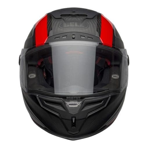 Bell Street 2021 Race Star Flex DLX Adult Helmet (Tantrum 2 M/G Black/Red) - Image 4