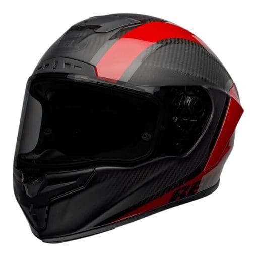 Bell Street 2021 Race Star Flex DLX Adult Helmet (Tantrum 2 M/G Black/Red) - Image 9