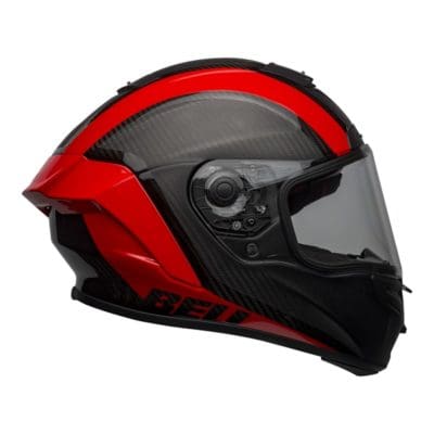 Bell Street 2021 Race Star Flex DLX Adult Helmet (Tantrum 2 M/G Black/Red)