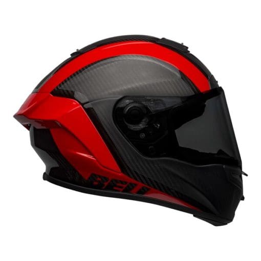Bell Street 2021 Race Star Flex DLX Adult Helmet (Tantrum 2 M/G Black/Red) - Image 3