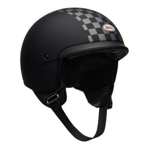 Bell Crusier 2021 Scout Air Adult Helmet (Check Matte Black/White) - Image 3