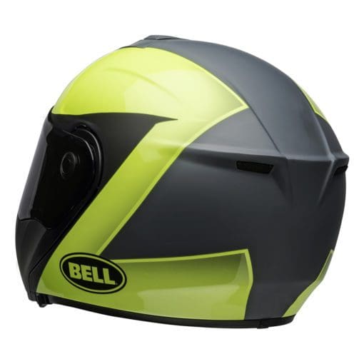 Bell Street 2021 SRT Modular Adult Helmet (Presence M/G Grey/Hi-Viz Yellow) - Image 4