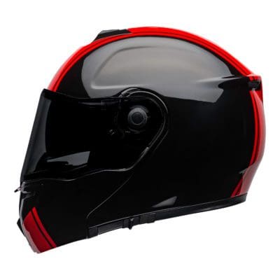 Bell Street 2021 SRT Modular Adult Helmet (Ribbon Black/Red)
