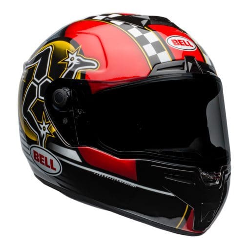 Bell Street 2021 SRT Adult Helmet (IOM Black/Red) - Image 3