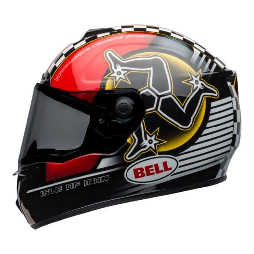 Bell Street 2021 SRT Adult Helmet (IOM Black/Red) - Image 2