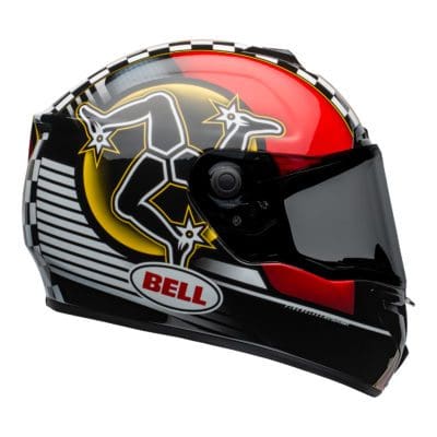 Bell Street 2021 SRT Adult Helmet (IOM Black/Red)