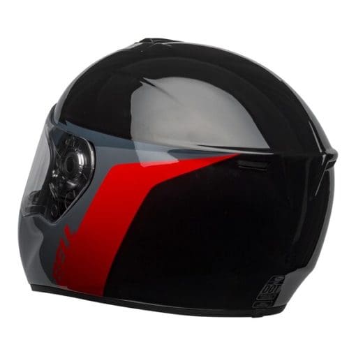 Bell Street 2021 SRT Adult Helmet (Razor Black/Grey/Red) - Image 11