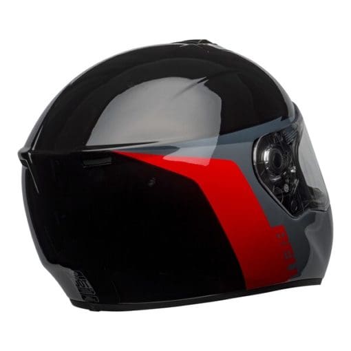 Bell Street 2021 SRT Adult Helmet (Razor Black/Grey/Red) - Image 5