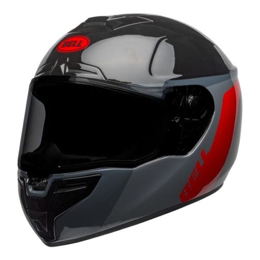 Bell Street 2021 SRT Adult Helmet (Razor Black/Grey/Red) - Image 7