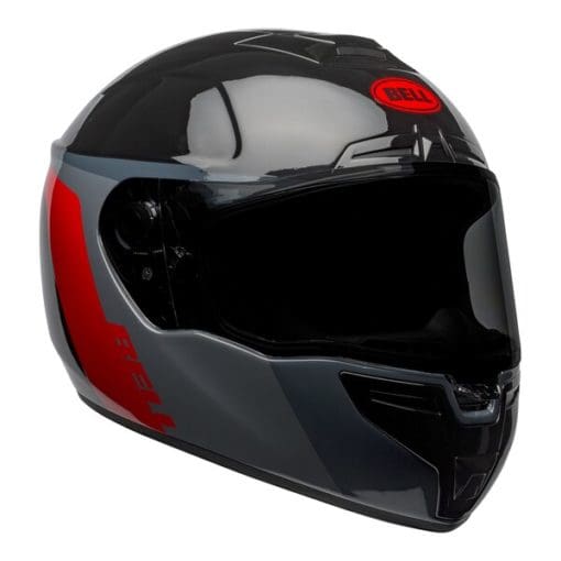 Bell Street 2021 SRT Adult Helmet (Razor Black/Grey/Red) - Image 8