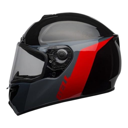 Bell Street 2021 SRT Adult Helmet (Razor Black/Grey/Red) - Image 2