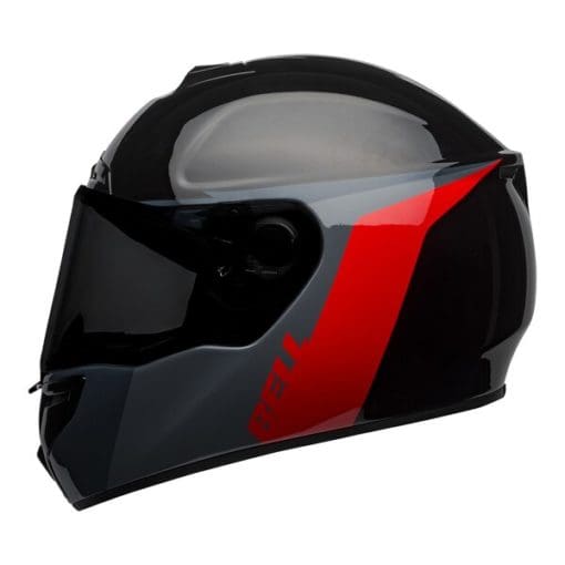 Bell Street 2021 SRT Adult Helmet (Razor Black/Grey/Red) - Image 4