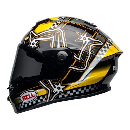 Bell Street 2021 Star DLX MIPS Adult Helmet Helmet (IOM Black/Yellow) - Image 2