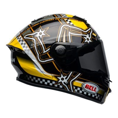 Bell Street 2021 Star DLX MIPS Adult Helmet Helmet (IOM Black/Yellow)