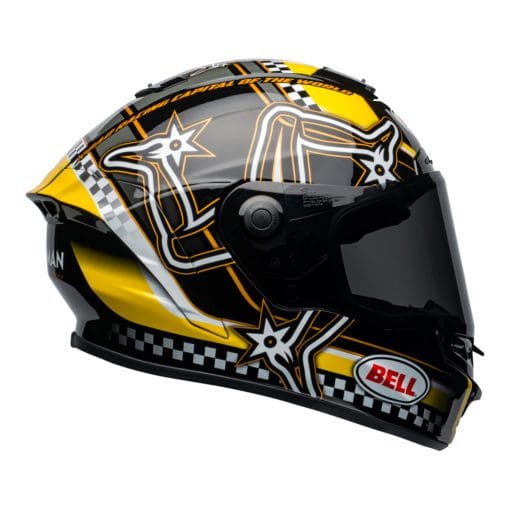 Bell Street 2021 Star DLX MIPS Adult Helmet Helmet (IOM Black/Yellow)