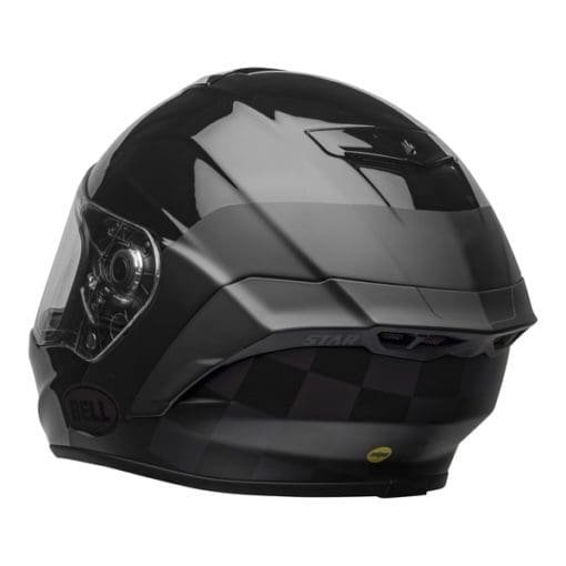Bell Street 2021 Star DLX MIPS Adult Helmet Helmet (Lux Checkers M/G Black/Rootbeer) - Image 4
