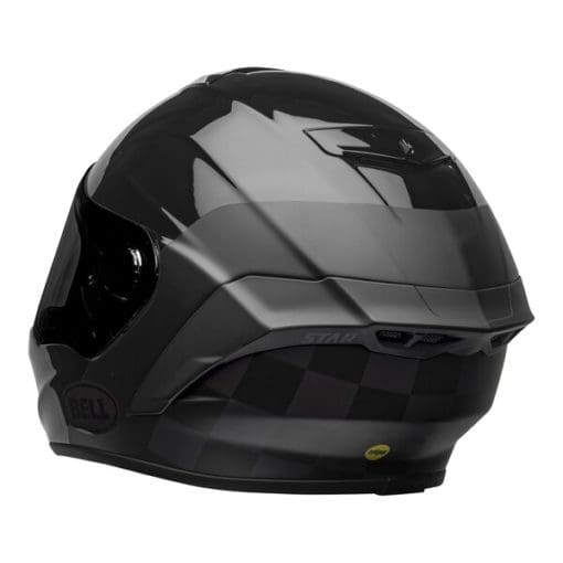 Bell Street 2021 Star DLX MIPS Adult Helmet Helmet (Lux Checkers M/G Black/Rootbeer) - Image 2