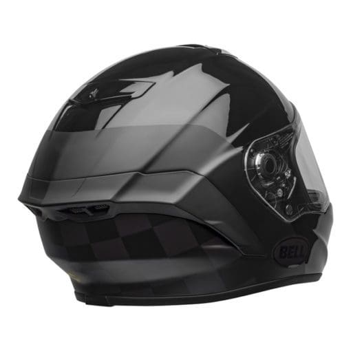 Bell Street 2021 Star DLX MIPS Adult Helmet Helmet (Lux Checkers M/G Black/Rootbeer) - Image 7