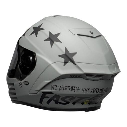 Bell Street 2021 Star DLX MIPS Adult Helmet Helmet (Fasthouse Matte Grey/Black) - Image 8