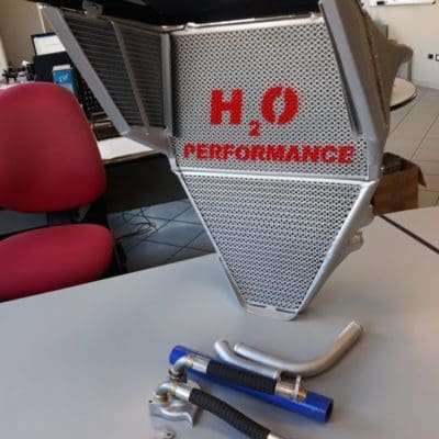 H2O Radiators YAMAHA YZF-R1 M1 _ MY 17/21 OVERSIZED WATER EVO RADIATOR + OIL + KIT