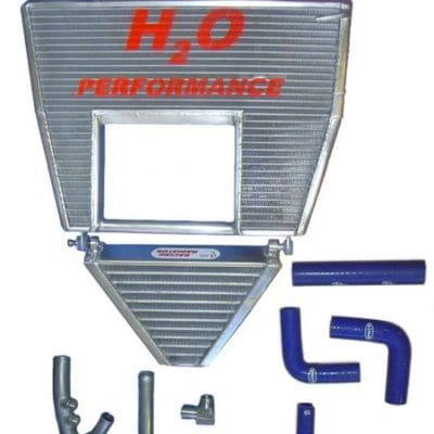 H2O Radiators DUCATI 998R OVERSIZED WATER RADIATOR+ KIT