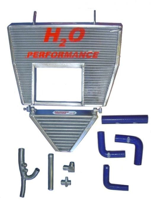 H2O Radiators DUCATI 998R OVERSIZED WATER RADIATOR+ KIT