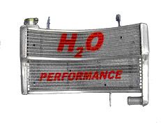 H2O Radiators DUCATI MONSTER S4R/RS OVERSIZED WATER RADIATOR