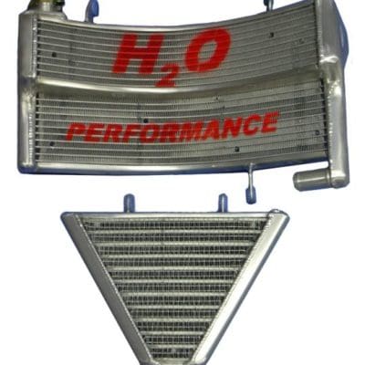 H2O Radiators DUCATI MONSTER S4R/RS OVERSIZED WATER + OIL RADIATOR