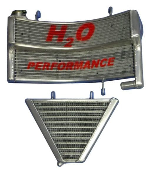 H2O Radiators DUCATI MONSTER S4R/RS OVERSIZED WATER + OIL RADIATOR