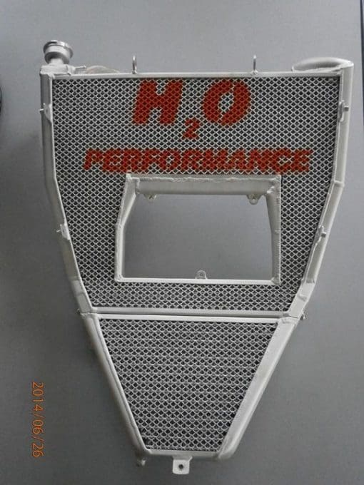 H2O Radiators DUCATI 1199/1299 PANIGALE OVERSIZED WATER RADIATOR+ KIT