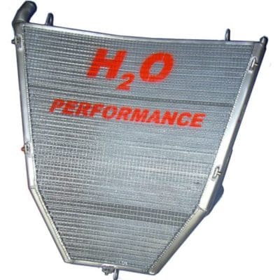 H2O Radiators HONDA CBR 1000 RR _ MY 04/05 OVERSIZED WATER RADIATOR
