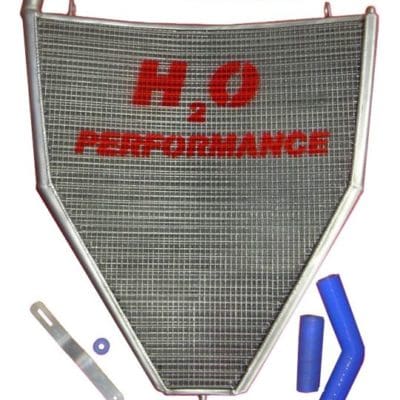 H2O Radiators HONDA CBR 1000 RR _ MY 06/07 OVERSIZED WATER RADIATOR