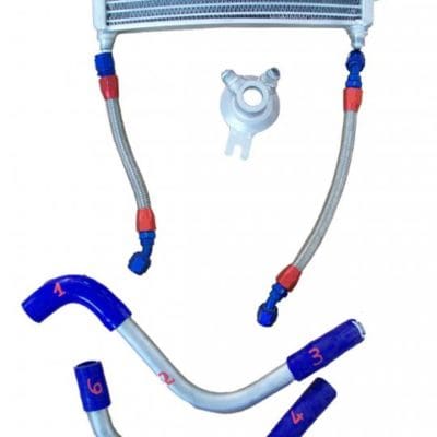 H2O Radiators HONDA CBR 1000 RR _ MY 08/16 OVERSIZED OIL RADIATOR + KIT