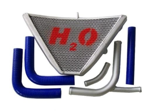 H2O Radiators HONDA CBR 600 RR _ MY 07/20 ADDITIONAL WATER RADIATOR + KIT (TORFEO)