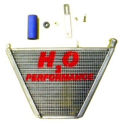 H2O Radiators KAWASAKI ZX6 R MY 05/06 ADDITIONAL WATER RADIATOR + KIT