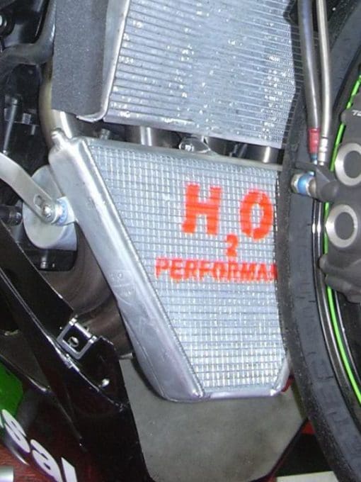 H2O Radiators KAWASAKI ZX10R _ MY 08/09/10 ADDITIONAL WATER RADIATOR
