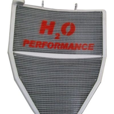 H2O Radiators KAWASAKI ZX10 R _ MY 11/15 > MY 16/20 OVERSIZED WATER RADIATOR + KIT
