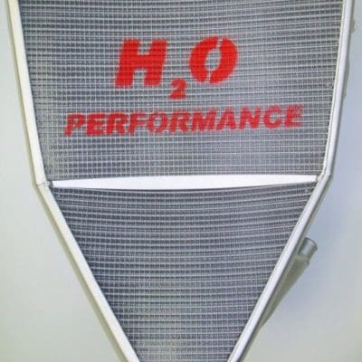 H2O Radiators MV AGUSTA F4 1000 MY 07/09 OVERSIZED WATER RADIATOR + KIT