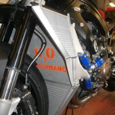 H2O Radiators BMW S 1000RR _ MY 19/21 OVERSIZED WATER RADIATOR + OIL + KIT