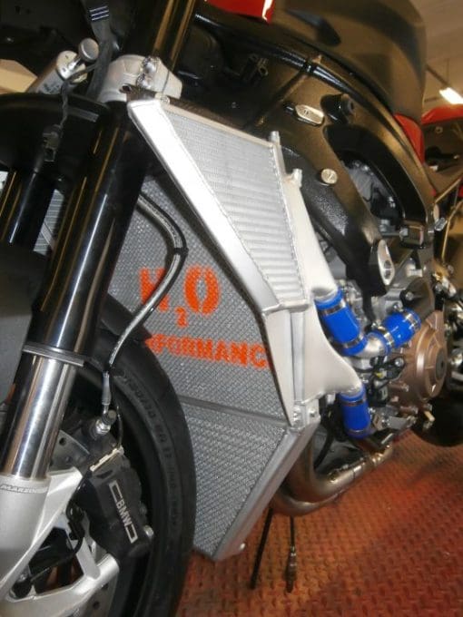 H2O Radiators BMW S 1000RR _ MY 19/21 OVERSIZED WATER EVO RADIATOR + OIL + KIT