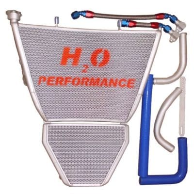 H2O Radiators SUZUKI SUZUKI GSX R 1000 _ MY 09/16 OVERSIZED WATER + OIL RADIATOR +KIT