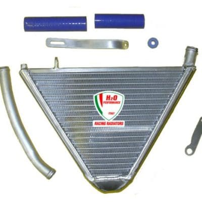 H2O Radiators TRIUMPH DAYTONA 675 MY 06/12 ADDITIONAL WATER RADIATOR + KIT