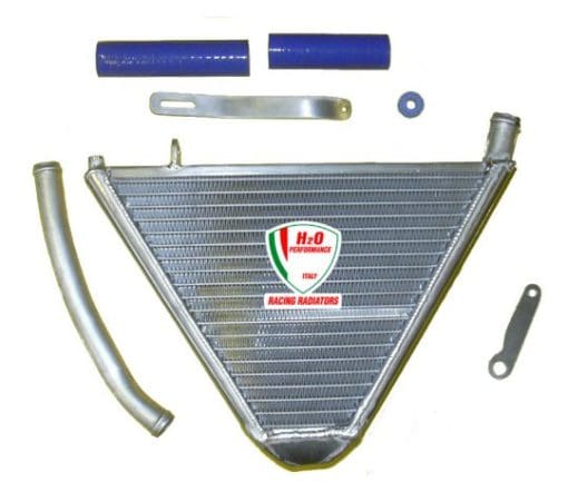 H2O Radiators TRIUMPH DAYTONA 675 MY 06/12 ADDITIONAL WATER RADIATOR + KIT